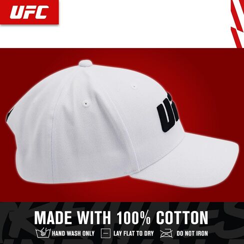 قبعة بيسبول Concept One UFC، قبعة Snapback للبالغين قابلة للتعديل مع حافة منحنية in Saudi Arabia