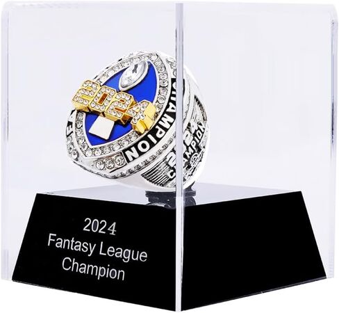 Fantasy Football Championship 2024 Ring Award Prize Sports Winner FFL Champion Ring in Saudi Arabia
