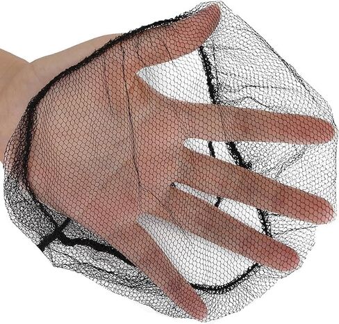 100 قطعة من شبكات اللحية مع أشرطة مرنة، قيود لحية شديدة التحمل للرجال، أغطية لحية مرنة ومريحة، أربطة مرنة للحية، غطاء لحية من أجل بيئة عمل آمنة ونظيفة للطعام in Kuwait