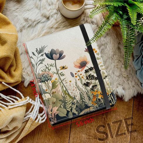 Small Photo Album 5x7 inch 120 Pictures PU Leather Photo Albums with Transparent Inner Pockets and Elastic Band for Wedding Boys Girl Travel Family Pictures - Mountains in Saudi Arabia