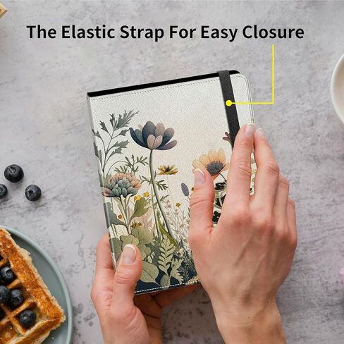 Small Photo Album 5x7 inch 120 Pictures PU Leather Photo Albums with Transparent Inner Pockets and Elastic Band for Wedding Boys Girl Travel Family Pictures - Mountains in Saudi Arabia