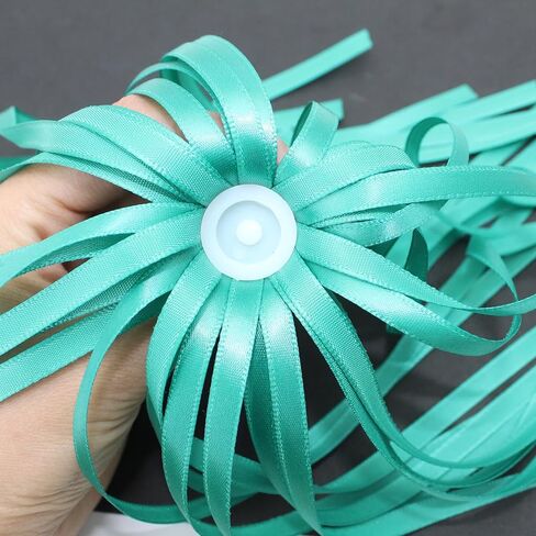 2pcs 29cm Length Polyester Silky Ribbons Streamers Bike Tassels Handlebar Tassels for Children Kid's Bike,Bicycle,Scooter,Baby Carrier Grips Decoration(Colorful) (Mixed Color) in Kuwait