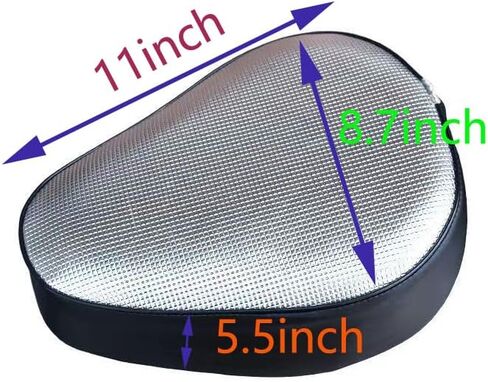 Reflective Bike Seat Cover,Bike seat Sun Shade,Cooling Bike seat cover in Saudi Arabia