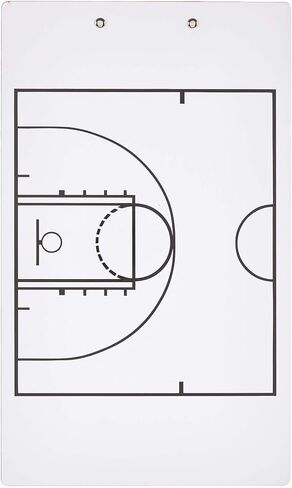 Murray Sporting Goods Lacrosse Dry Erase Coaches Clipboard | Double-Sided Lacrosse Field Clipboard Dry Erase White Board | Lacrosse Gift for Coach in Saudi Arabia