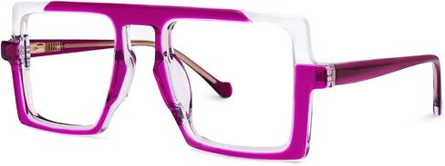 VOOGLAM Aviator Blue Light Glasses for Women Men Anti UV Eyestrain Dry Eyes Computer Phone TV Eyewear Ilene in Saudi Arabia