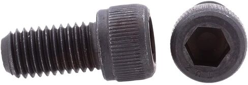 براغي غطاء رأس المقبس 9178350 من Prime-Line، محرك سداسي (ألين)، 1/4 بوصة - 28 × 1/2 بوصة، فولاذ مطلي بأكسيد أسود (10 عبوات) in Kuwait