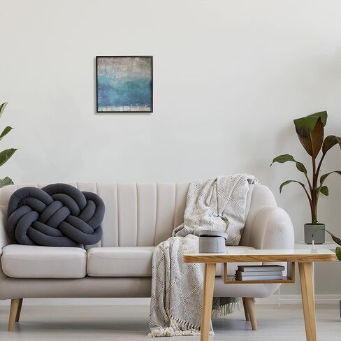 Stupell Industries Paint Drip Hatched Blue Abstract Modern Ombre, Design by Judi Bagnato in Saudi Arabia