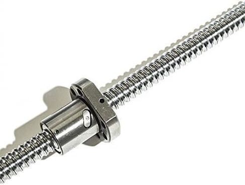 TEN-HIGH الكرة اللولبية CNC أجزاء SFU1204 الجوز، 1 قطعة الكرة اللولبية + 1 قطعة الجوز + لا نهاية بالقطع، قطر 12 مم الرصاص 4 مم طول 250 مم in Saudi Arabia