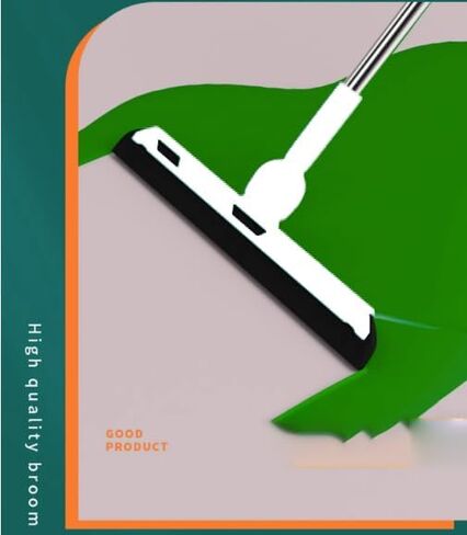 3-in-1 Long-Handled Broom and Dustpan Set - Heavy-Duty Cleaning Combo for Indoor and Outdoor Use in Saudi Arabia
