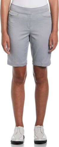 Grand Slam Women’s 19" Solid Tech Golf Short, Moisture–Wicking, Lightweight 360 Stretch Fabric, Sun Protection in Saudi Arabia