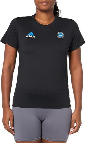 adidas Women's Charlotte Fc Short Sleeve Pre-Game T-Shirt in Saudi Arabia