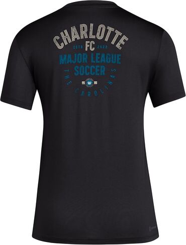 adidas Women's Charlotte Fc Short Sleeve Pre-Game T-Shirt in Saudi Arabia