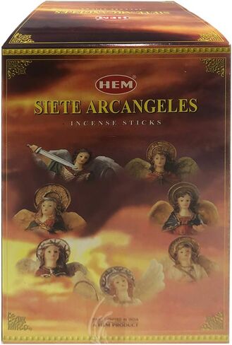 7 Archangels Incense Sticks Variety Pack and Incense Stick Holder Bundle for Los Siete Arcangeles in Saudi Arabia