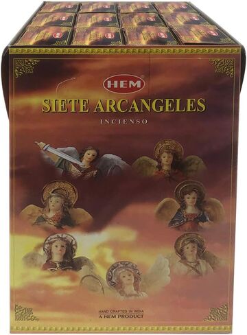 7 Archangels Incense Sticks Variety Pack and Incense Stick Holder Bundle for Los Siete Arcangeles in Saudi Arabia