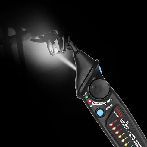 BSIDE Voltage Detector,EBTN LCD 3-Line Display Voltage Tester Pen,Non-contact with Adjustable Sensitivity,Dual Range AC Power Sensor Outlet Socket Circuit Checker,Pocket Size in Kuwait