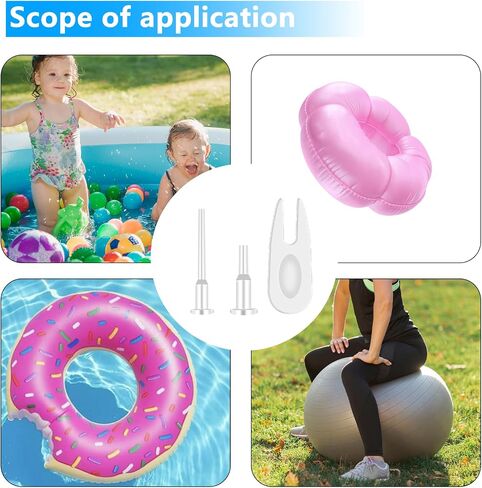 32 Pcs Exercise Ball Plug Replacement Yoga Ball Plug, Fitness Ball Plug Air Stopper Plug Pin Adapter Kit, Replacement Plug for Exercise Ball Inflatable Bed Pool in Saudi Arabia
