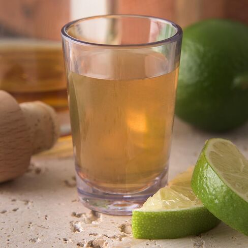 منتجات Carlisle FoodService Products Alibi Shot Glass للمطعم والمطبخ والبار، بلاستيك، 2 أونصة، شفاف in Saudi Arabia
