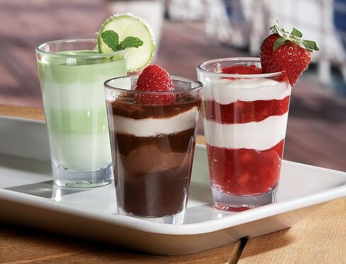 منتجات Carlisle FoodService Products Alibi Shot Glass للمطعم والمطبخ والبار، بلاستيك، 2 أونصة، شفاف in Saudi Arabia