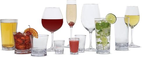 منتجات Carlisle FoodService Products Alibi Shot Glass للمطعم والمطبخ والبار، بلاستيك، 2 أونصة، شفاف in Saudi Arabia