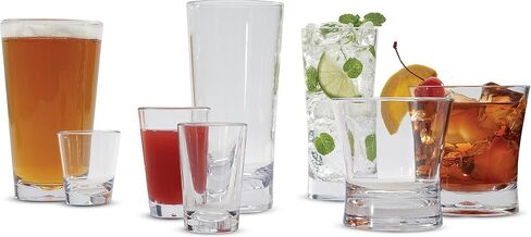 منتجات Carlisle FoodService Products Alibi Shot Glass للمطعم والمطبخ والبار، بلاستيك، 2 أونصة، شفاف in Saudi Arabia