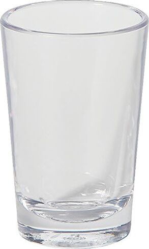 منتجات Carlisle FoodService Products Alibi Shot Glass للمطعم والمطبخ والبار، بلاستيك، 2 أونصة، شفاف in Saudi Arabia