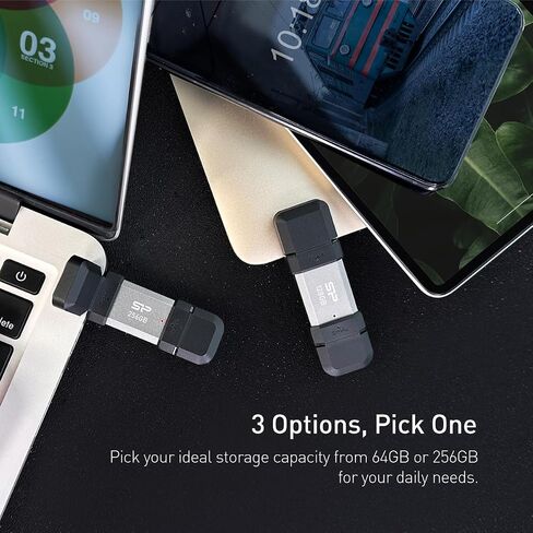 Silicon Power 128GB USB 3.0/3.1 Gen1 USB Flash Drive Jewel J80 in Saudi Arabia