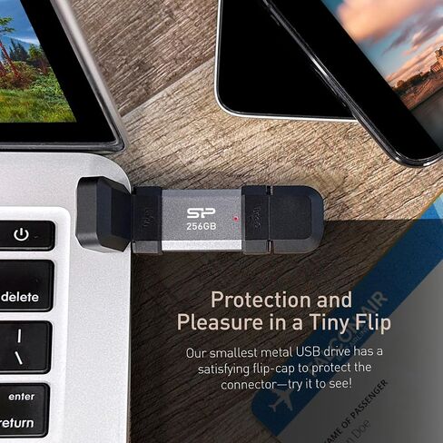 Silicon Power 128GB USB 3.0/3.1 Gen1 USB Flash Drive Jewel J80 in Saudi Arabia