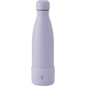 S'well Stainless Steel Water Bottle with Bumper, 17oz, Fog, Triple Layered Vacuum Insulated Containers Keeps Drinks Cold for 36 Hours and Hot for 18, BPA Free, Perfect for On the Go