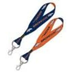 WinCraft NFL Denver Broncos 48072011 Lanyard Key Strap, 1"