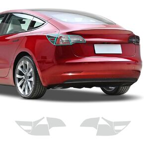 for Tesla Model 3 2017-2024 PPF Precut Car Paint Protective Film Self Healing 0.85mil TPU HD Film Scratch Protector Exterior Accessories (Front and Rear Door Corner Side Skirts 6Pcs)