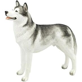 Siberian Husky Puppy Dog Animal Figurine 76376