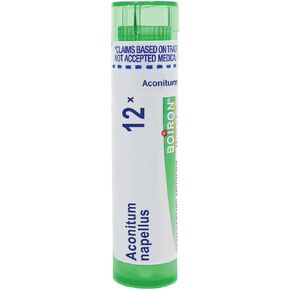 Boiron Aconitum Napellus 12X for High Fever of Sudden Onset with Dry Skin - 80 Pellets