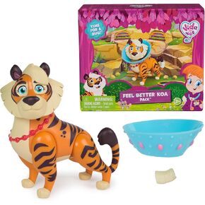 Vida the Vet, Chilly Check Up Pack with Vida & Popcorn Action Figures & Vida’s Vet Bag Accessory, Kids Toys for Girls & Boys Ages 3 and up