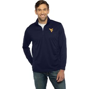 Vantage Apparel Men's Collegiate Micro Mesh Performance Team Color 1/4 Zip Pullover