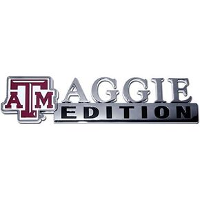 شعار تلقائي متوافق مع Texas A & M Aggies Collegiate Edition ABS مصبوب كروم