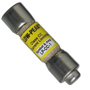BUSSMANN CC FUSE LP-CC-5 Low Peak 5-AMP Time Delay Class CC Fuse (10 PACK)