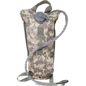 M MCGUIRE GEAR Hydration Backpack, with 3L/100 oz. Hydration Pack, Water-Resistant Nylon Hiking Pack with Water Bladder for Running, Cycling, and Biking