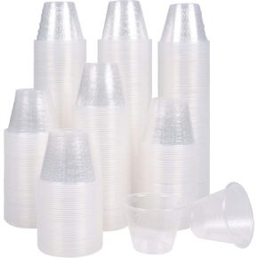 Disposable, Graduated, Plastic Medicine Cups - Bulk Set (1000), 1 Ounce Cups with Volume, Dosage Measure-for Mixed Pills, Liquid Medication Measuring, DIY Arts & Crafts/Mixes, Mouthwash