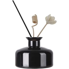 vipolish 1PC 200ml/6.7oz Empty Glass Diffuser Bottles Aromatherapy Jars Containers Storage Bottle Vase Desktop Fragrance Bottle Ornament Accessories for Placing Essential Oil