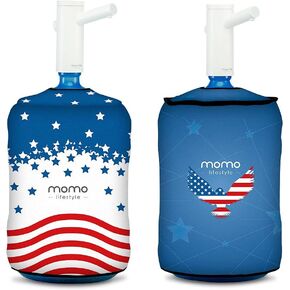 غطاء بسعة 5 جالون، تصميم مزدوج الجوانب، مصنوع من النيوبرين المتين للتبريد (مادة بدلة الغوص) ملحق ذو أكمام كبيرة قابلة للعكس بسعة 5 جالون (أمريكانا) in Kuwait