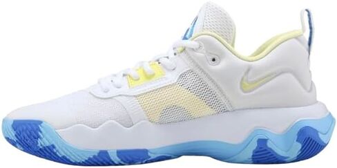 NIKE Men's Giannis Immortality 3 Three Quarters Tall, Light Blue White, 13 in Saudi Arabia