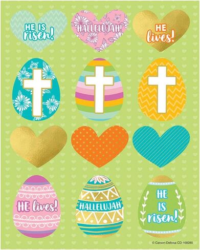 Carson Dellosa Education I Learned My Memory Verse Stickers in Saudi Arabia