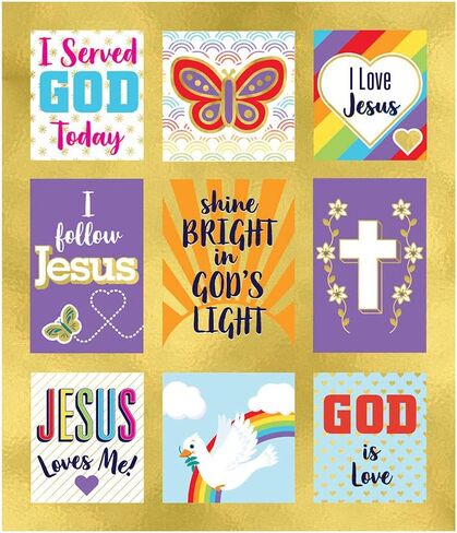 Carson Dellosa Education I Learned My Memory Verse Stickers in Saudi Arabia