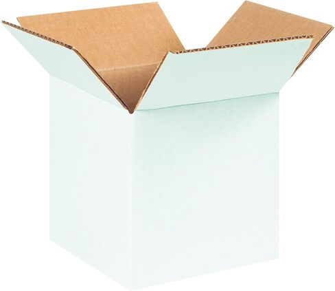 صناديق شحن BOX USA شديدة التحمل مقاس 15.24 سم طولًا × 15.24 سم عرضًا × 15.24 سم ارتفاعًا، 25 عبوة | صندوق من الورق المقوى المموج للتعبئة والنقل والتخزين in Saudi Arabia