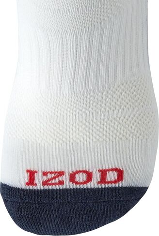 جوارب رياضية للرجال من IZOD - جوارب منخفضة القطع مبطنة للأداء (12 قطعة) in Kuwait
