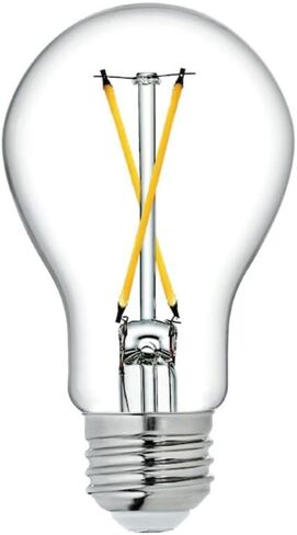 GE Relax 40-Watt EQ A19 Soft White Dimmable LED Light Bulb (8-Pack) in Saudi Arabia