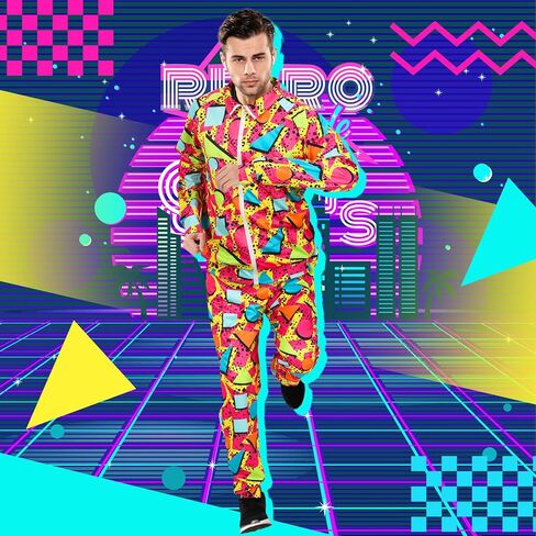 Mepase Retro 80s 90s Outfit for Men Side Taping Sportswear Urbanwear Streetwear Casual Long Sleeve 90s Tracksuit for Jogger in Saudi Arabia
