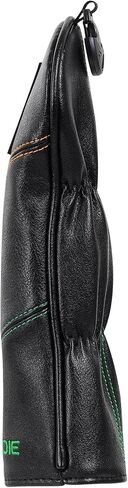 Golf Green Birdie Black Head Covers for Driver & Fairway Woods Hybrids Premium Leather Headcovers in Saudi Arabia