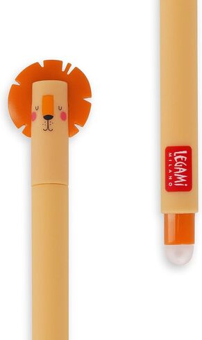 LEGAMI Erasable Gel Pen, Ball on the End for Removing Ink Without Consuming the Paper, Blue Heat-Sensitive Ink, Tip Diameter 0.7 mm, Shark Theme in Saudi Arabia