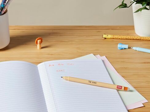LEGAMI Erasable Gel Pen, Ball on the End for Removing Ink Without Consuming the Paper, Blue Heat-Sensitive Ink, Tip Diameter 0.7 mm, Shark Theme in Saudi Arabia